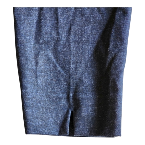 Tommy Hilfiger Westport Ankle Pants Size 8 Slim Leg High Waist Navy Blue - Picture 3 of 10